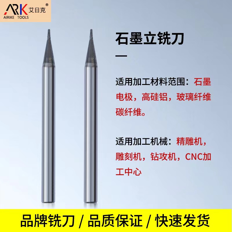 Mana yang lebih umum digunakan, pemotong grafit penggilingan atau pemotong penggilingan tungsten karbida?